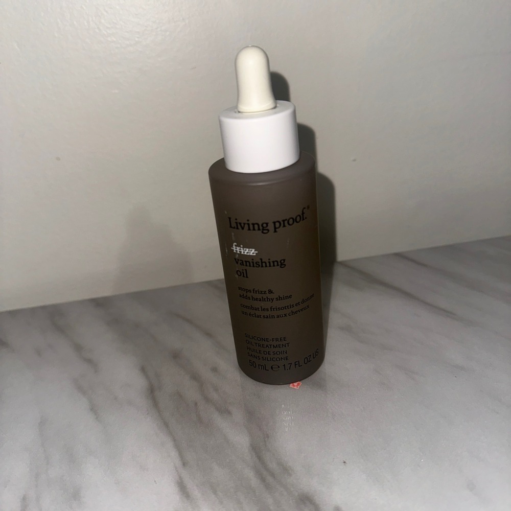 Living Proof Frizz Vanishing Oil Silicone Free Hair Treatment 1.7 fl oz
